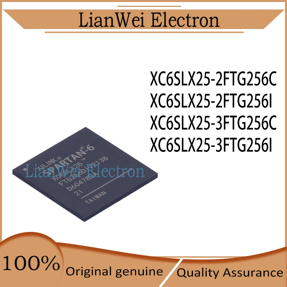 

XC6SLX25 XC6SLX25-2FTG256C XC6SLX25-2FTG256I XC6SLX25-3FTG256C XC6SLX25-3FTG256I IC Chipset BGA-256