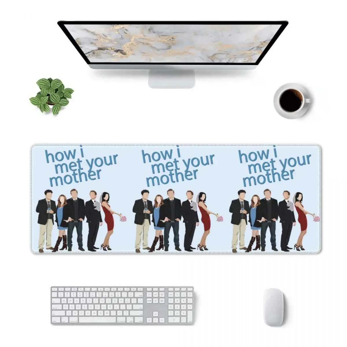 Large Mouse Pad Intervention How I Met Your Mother Gamer PC Laptop Mats Keyboard Carpet Computer Gaming Desk Mat