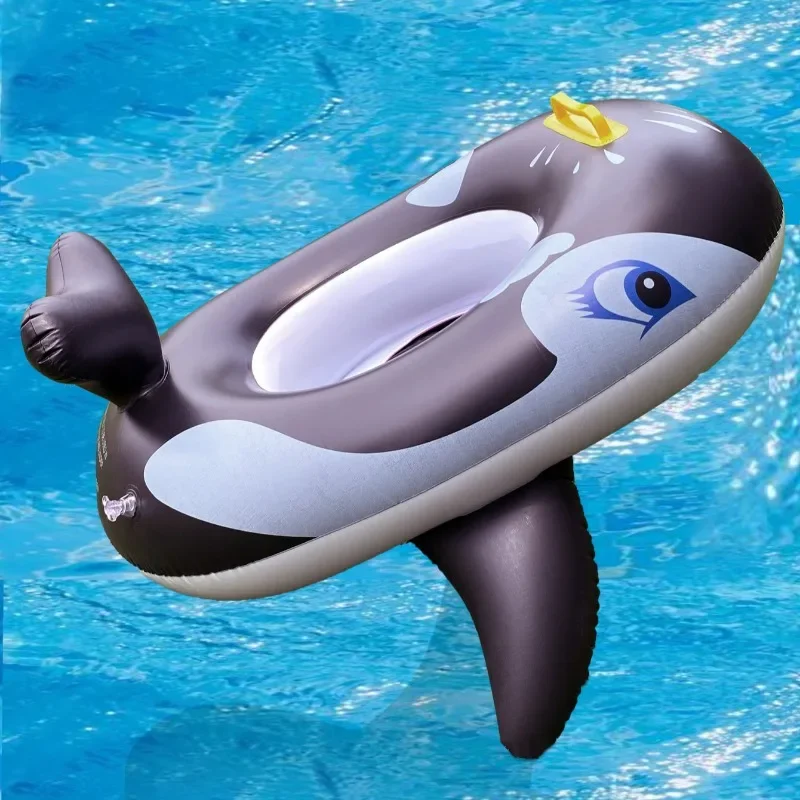 Shark Aufblasbare Pool Spielzeug Cartoon Tiere Form Schwimmen Schwimm Sitz Baby Kleinkind PVC Aufblasbare Schwimmen Ring Outdoor Wasser Spielzeug