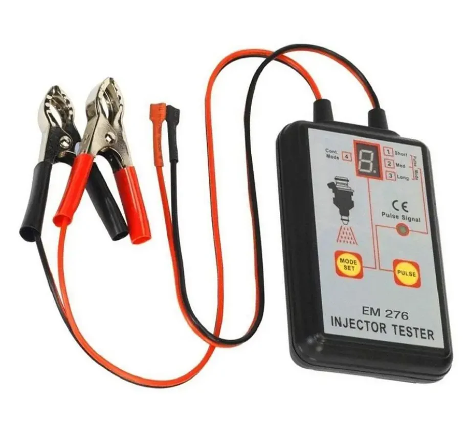 

EM276 Professional Injector Tester Fuel System Scan Tools 4 Pluse Modes Injection Nozzle Tester 12V Car Repair Tools