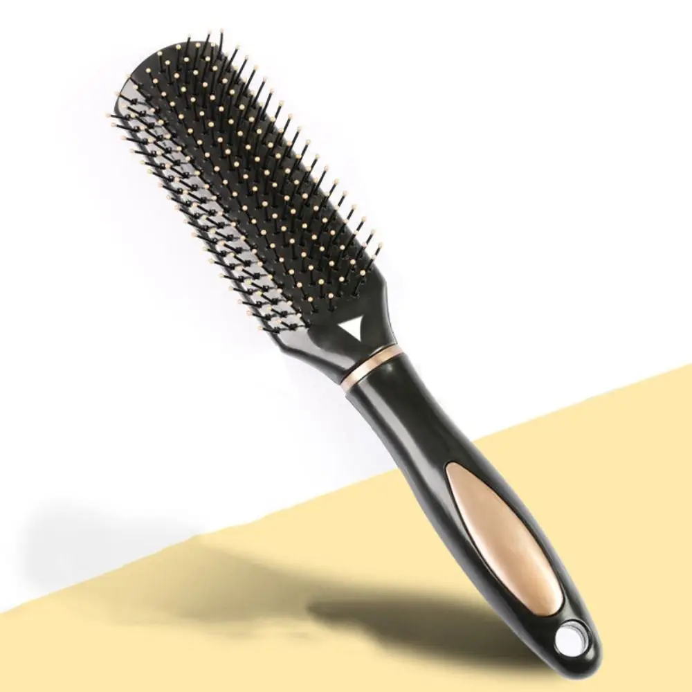 

Portable Plastic Wide Teeth Hair Comb Detangling Curly Air Cushion Combs DIY Hair Styling Tool Scalp Massage Comb Hollowing