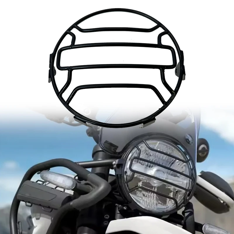 

For Himalayan 450 Himalayan450 2024-2025 Motorcycle Headlight Grilles Guard Protector Headlamp Front Light Protection Cover