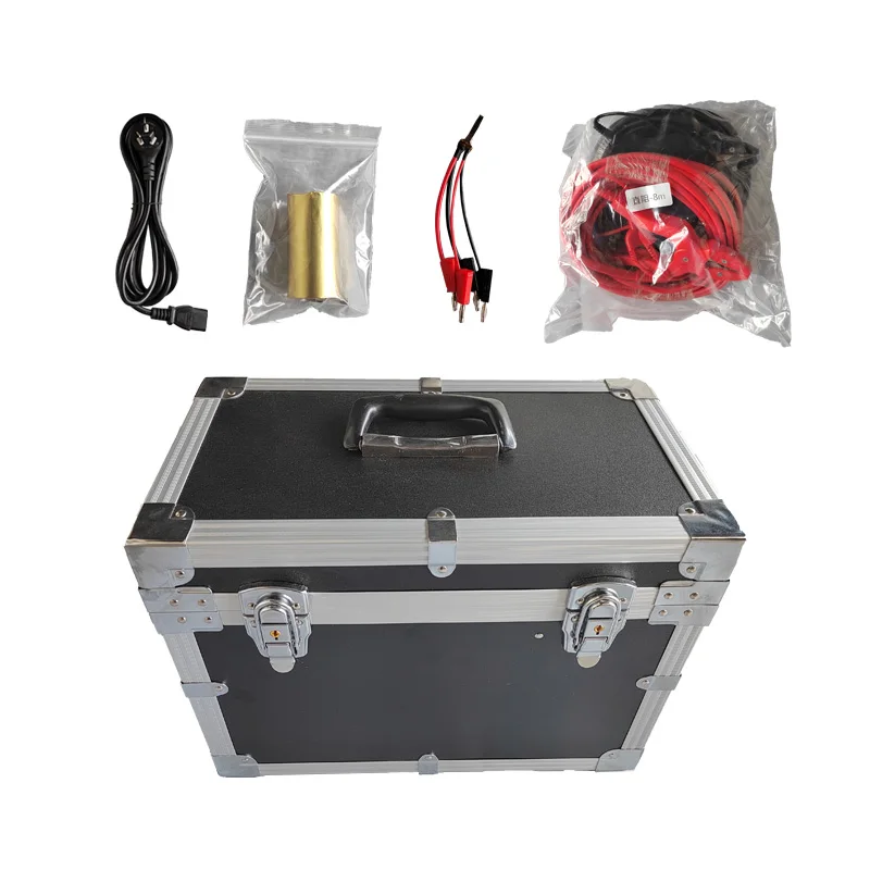 5A/10A Box Type DC Winding Resistance Tester Down Conductor Lead on Earth Ground Ohmmeter Digital Ground Resistance Tester