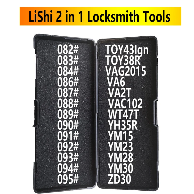 82-95 LiShi 2 in 1 2in1 TOY43 TOY38R VAG2015 HU162T(8) VA6 VA2T VAC102 WT47T YH35R YM15 YM23 YM28 YM30 ZD30 Locksmith Tools