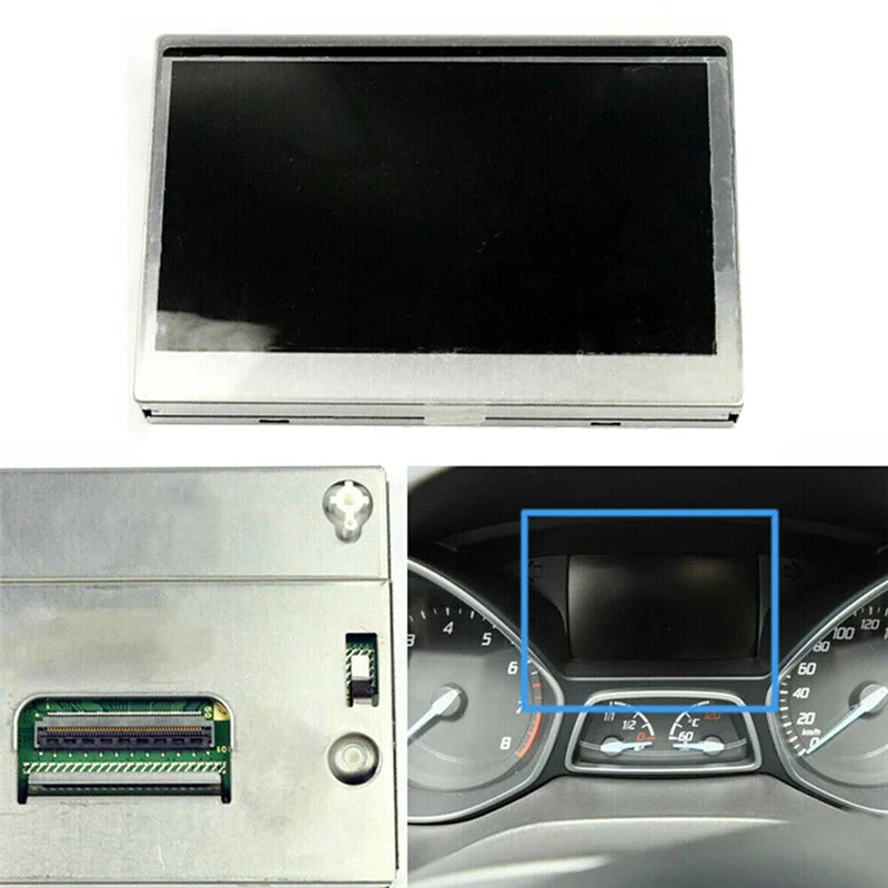 A20K-Car شاشة الكريستال السائل شاشة ملونة لفورد إسكيب فوكس 2013-2016 RGB العنقودية 150MPH عداد السرعة