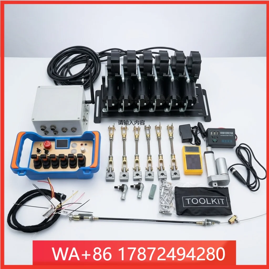 6 Function Crane Parts Radio Wireless Proportional Remote Control Switch 12v Dc for Construction