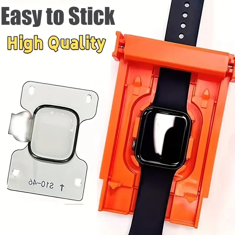 Easy Install Kit Screen Protector For Apple Watch Ultra3-2 49MM 42-46mm iwatch Series 11-10-9 8 7 44-45mm Ceramic 1-2-3 pcs Film