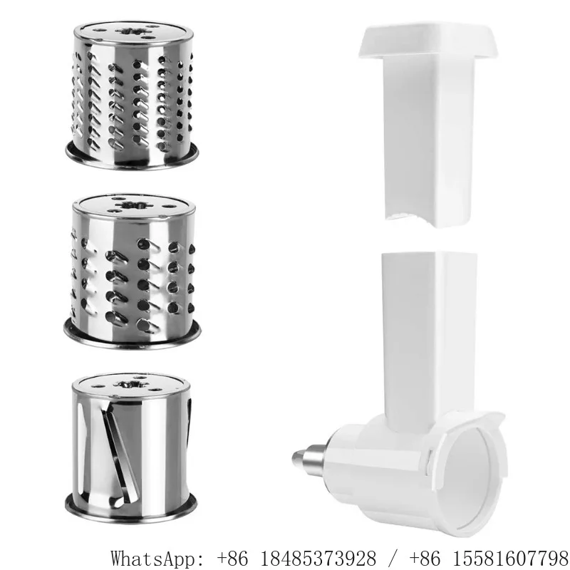 Kitchen Mixer Auxiliary Slicing Shredding Grater Attachment Multi-function Household Food Chopping Processing Accessory