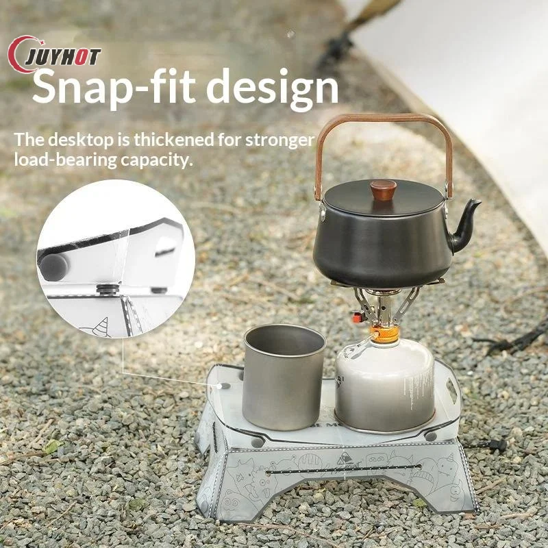 New Ultralight PP Folding Camping Table Mini Portable Heavy Duty For Hiking Picnic Outdoor Travel Gear