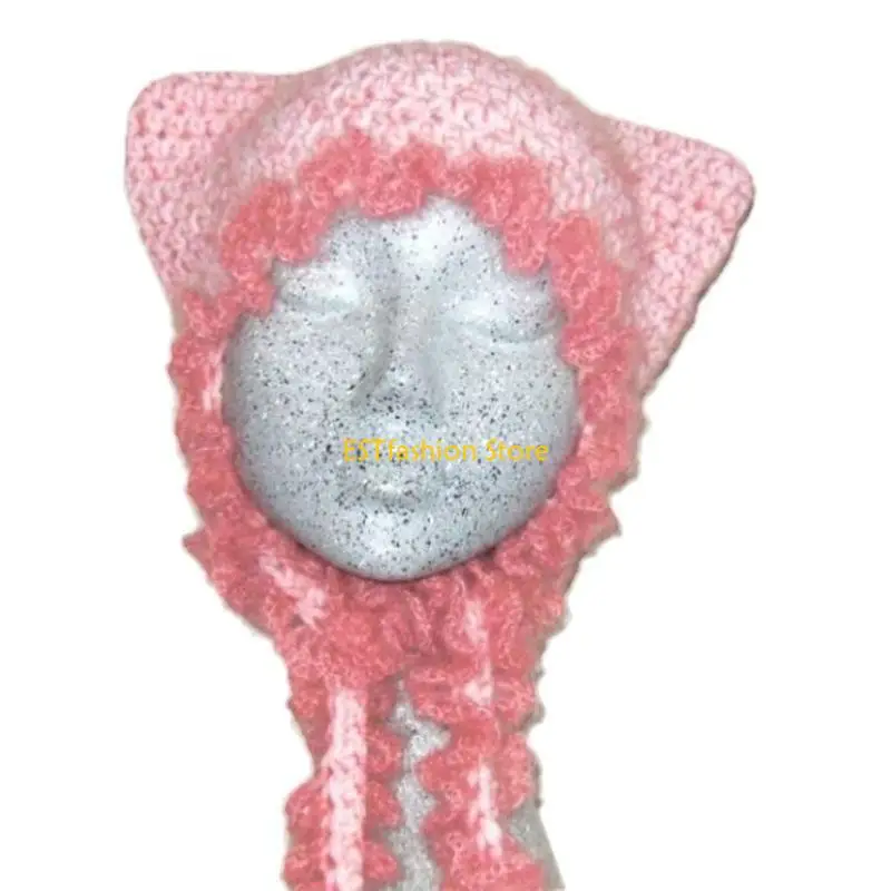 

Y5GC Забавная шапочка с рогом, костюм для подростков, шляпа, подарок на Хэллоуин, пуловер, мягкая шапочка, подарок на Хэллоуин,