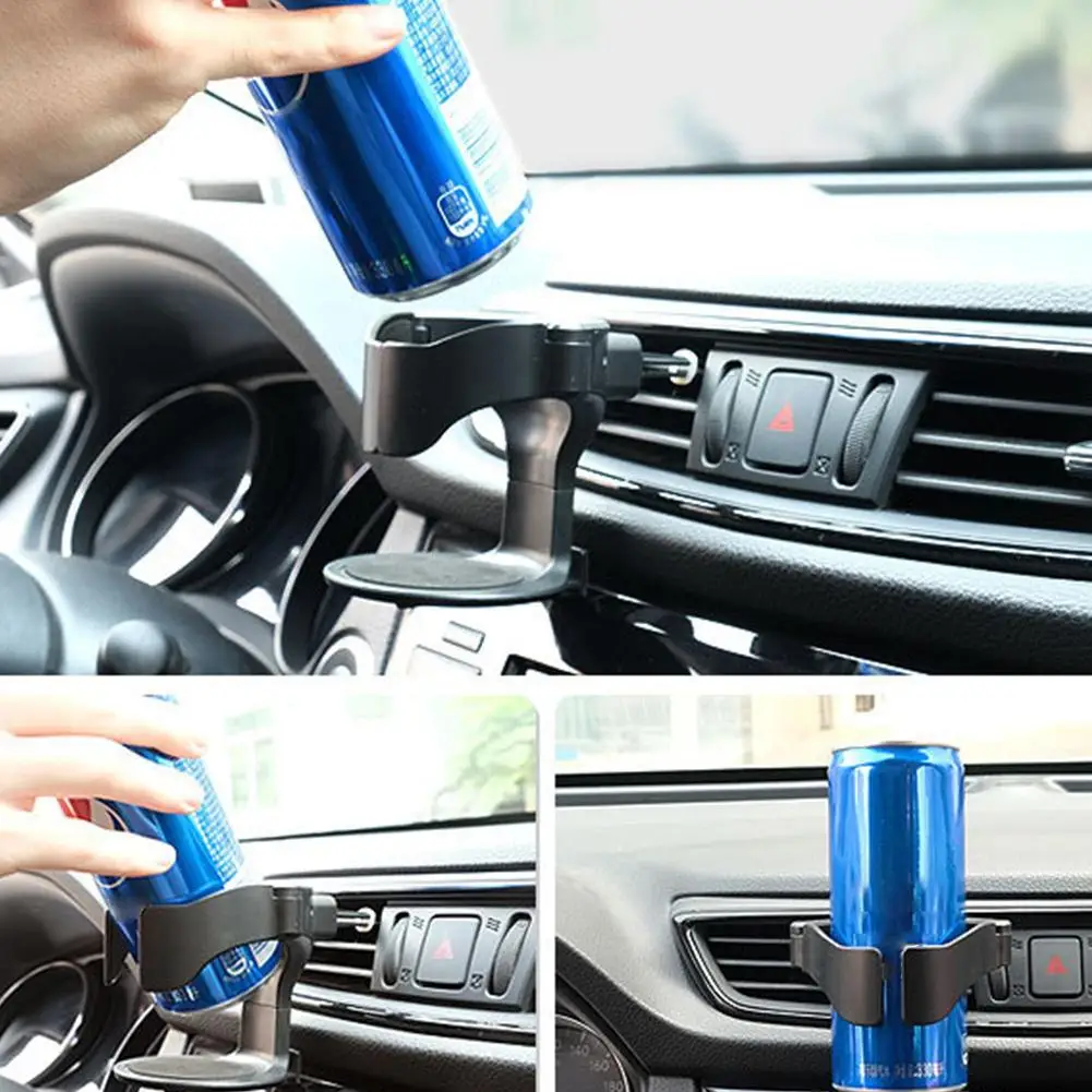 New Car Air Vent Cup Holder Coffee Water Bottle Holders Drinks Holder Ashtray Mount Stand Universal Car Accessories