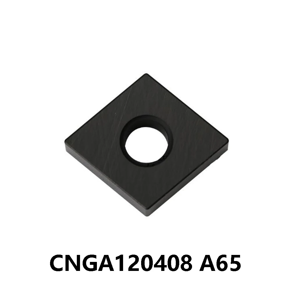 CNGA432 Carbide Inserts CNGA 120408 CNGA120408 A65 80° Plates Original CNC Lathe Cutter Turning Tools Machine Holder Shank Cut