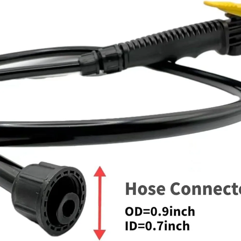 Garden Sprayer Spray Lance With Adjustable Nozzle Handle And Connection Hose For Professional Plant Irrigation