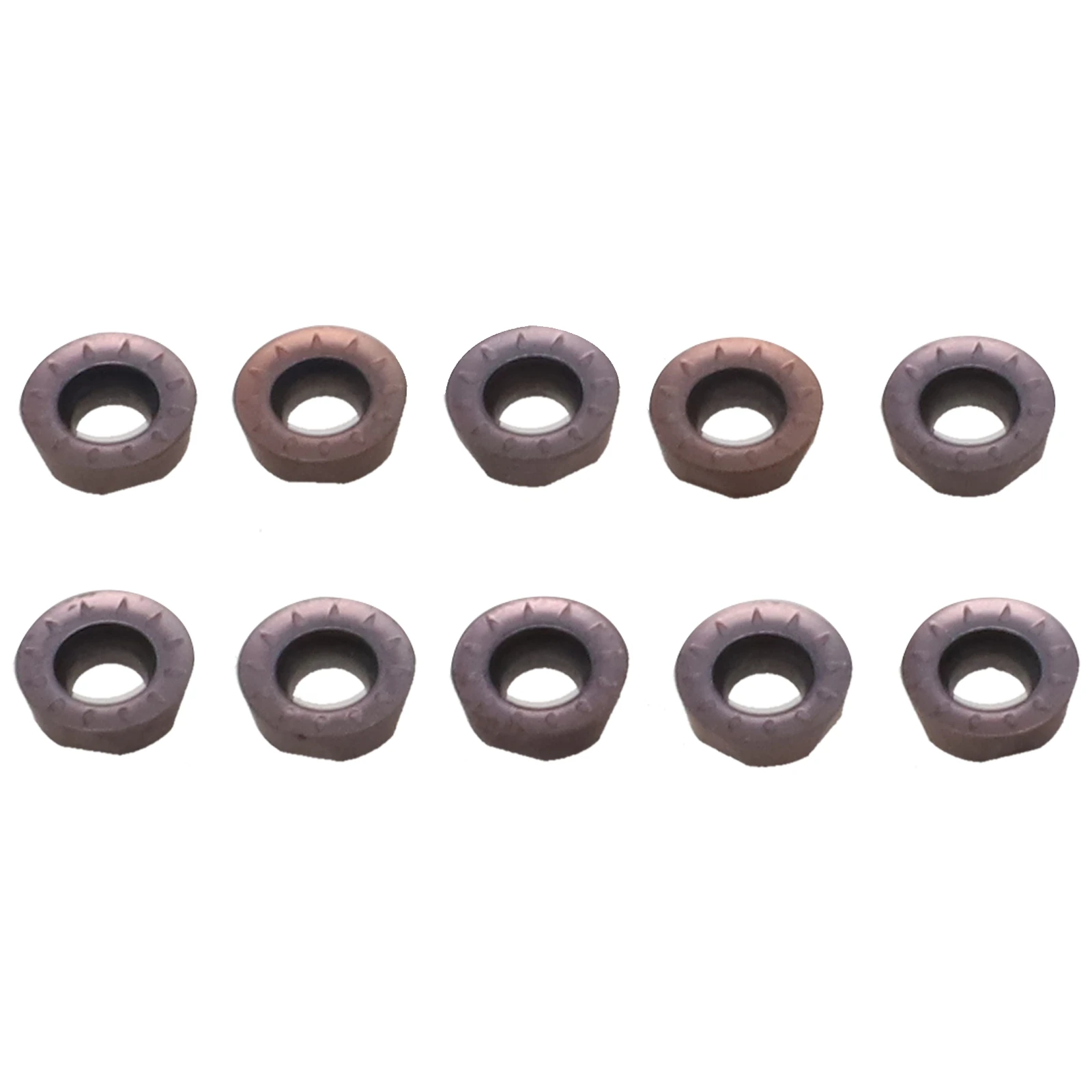 RPMT08T2MOE-JS MM25 Carbide Insert R4 Round For CNC Milling Lathe Turning Steel Stainless Cast Iron General Machining Tool