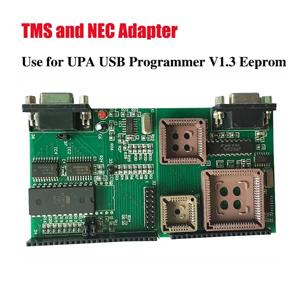 2026 TMS and NEC Adapter Chip UPA USB Programmer  v1.3 Programming Adapters Eeprom Board Auto ECU Chip Tools Reader