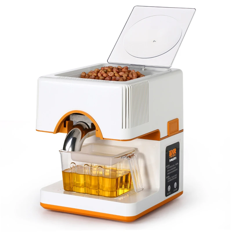 

Full-automatic Seed Oil Press Machine 220V Home Use Peanut Oil Pressing Presser Machine Cold-pressed Hot-pressed