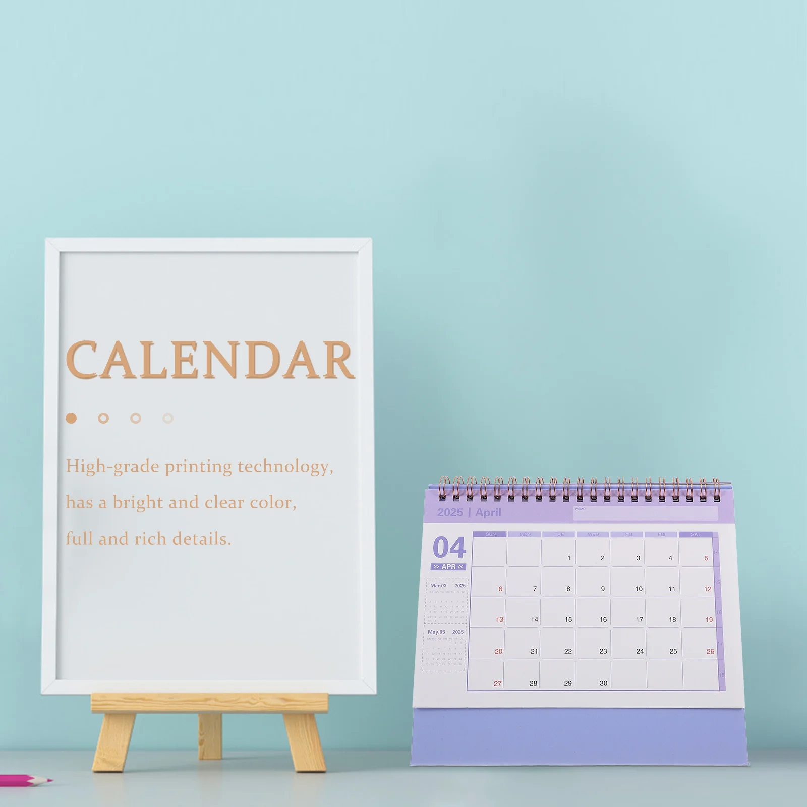 الإنجليزية تقويم سطح المكتب الوقوف أجندة مكتبية /رزنامة مكتبية لمكتب المنزل المحمولة طويلة الأمد تاريخ مبدل دوامة الجدول الأكاديمي #5