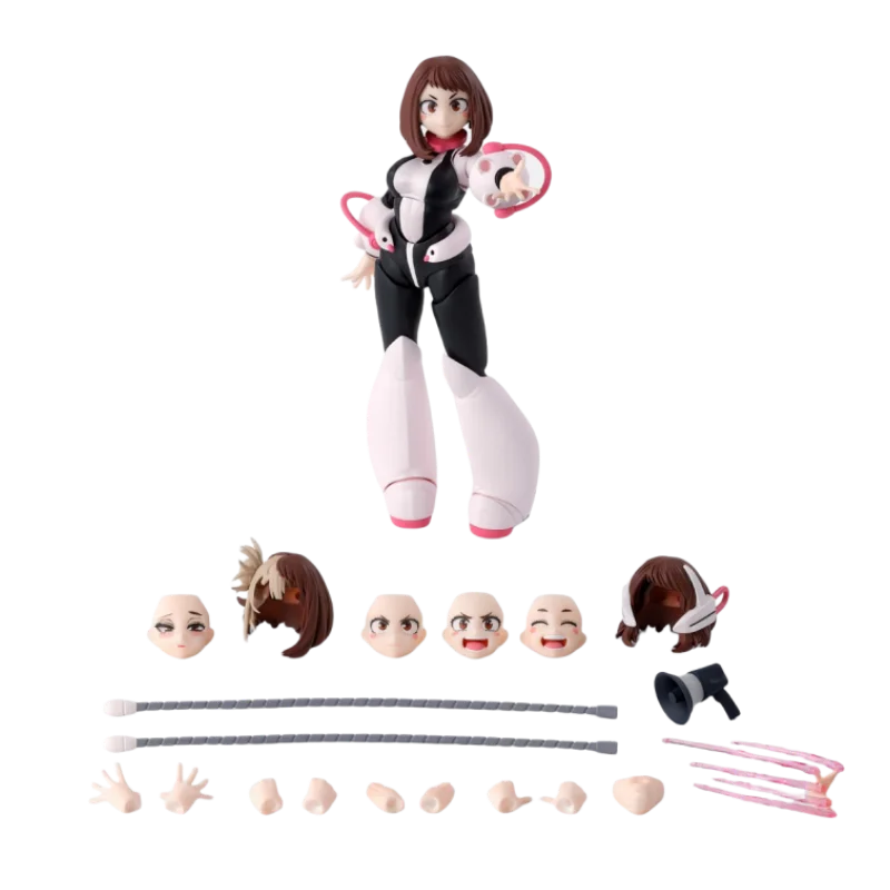 

Genuine Bandai MY HERO ACADEMIA SHF OCHACO URARAKA Anime Action Figures Model Figure Collectible Gift for Toys Hobbies Children