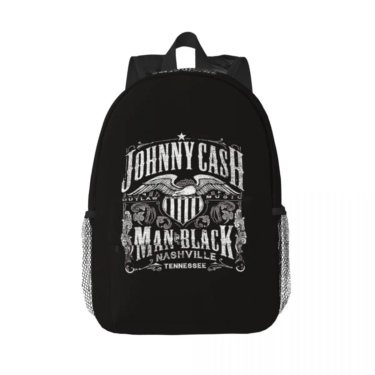 

1994 Johnny Cash The Man In Black Backpack Hot Sale Daypack Boys Girls BookBag Shoulder Bags for Men Women Children School Bag