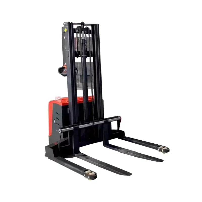 

2025Factory Price Full Electric Stacker 1ton 1.5ton 2ton Straddle Stacker