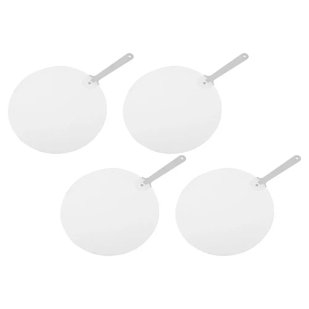 4 قطعة لتقوم بها بنفسك مروحة التسامي فارغة يده الحرفية الزخرفية للمنزل هدايا حفلات الزفاف التسامي مروحة اليد مراوح فارغة