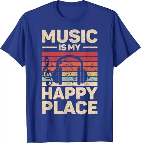Musik ist mein Glück. Musiker-Outfit. EDM-Musikliebhaber. DJ-T-Shirt. Y2k Rock Streetwear Kleidung. Humor. Konzertbesucher. T-Shirt Geschenk. – Detail 14