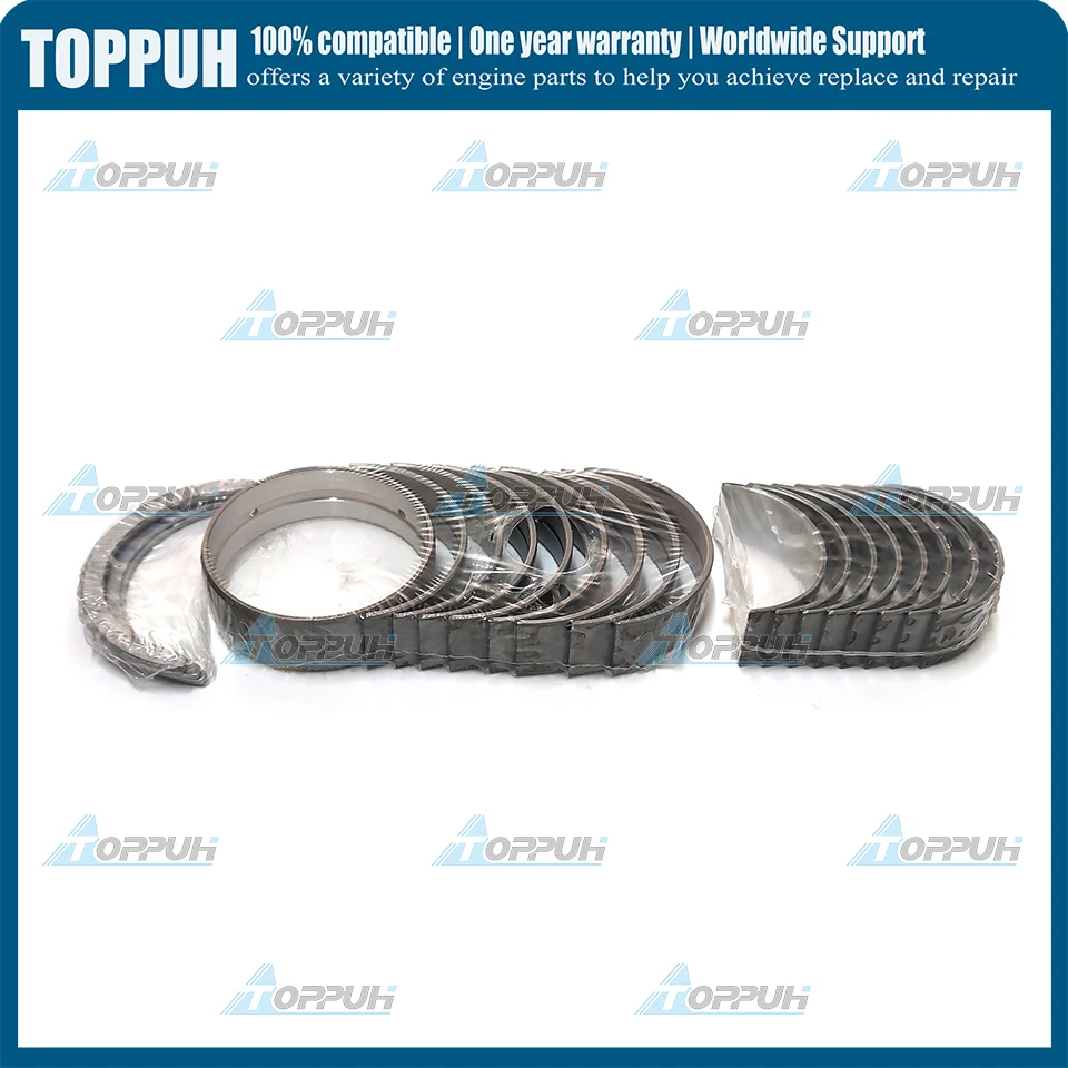 New 1Set V2203 Metal Kit For Kubota Engine STD (main bearing+con-rod bearing+thrust washer)