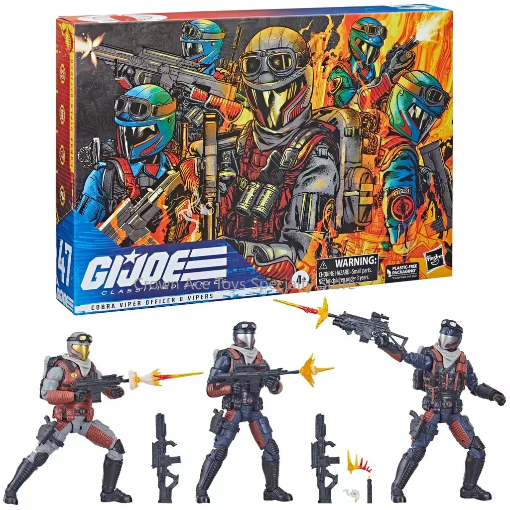 G.I. Joe GI JOE Classified Series COBRA VIPER OFFICER G VIPERS Action Figures Trendy Collectible Toys Desktop Doll Holiday Gifts