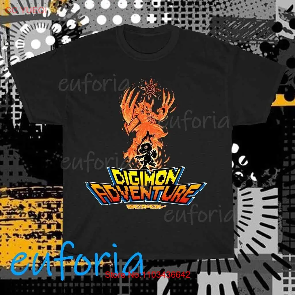 Футболка с логотипом в стиле аниме Digimon The Crest of Wargraymon, забавная, размеры от S до 5XL