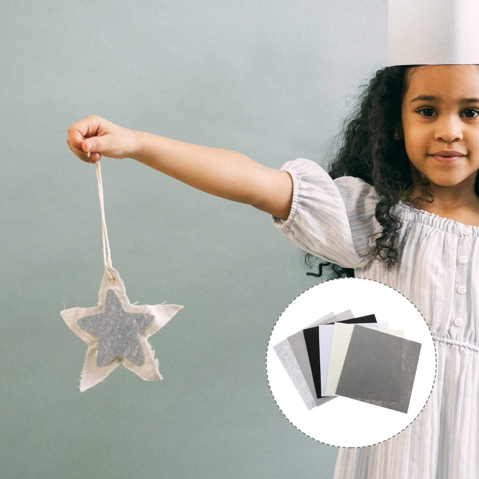 

18Pcs DIY Quilting Felt Fabric Squares Solid Colors for Sewing Crafts Patchwork Fabric Bundle Fabrics for Sewing