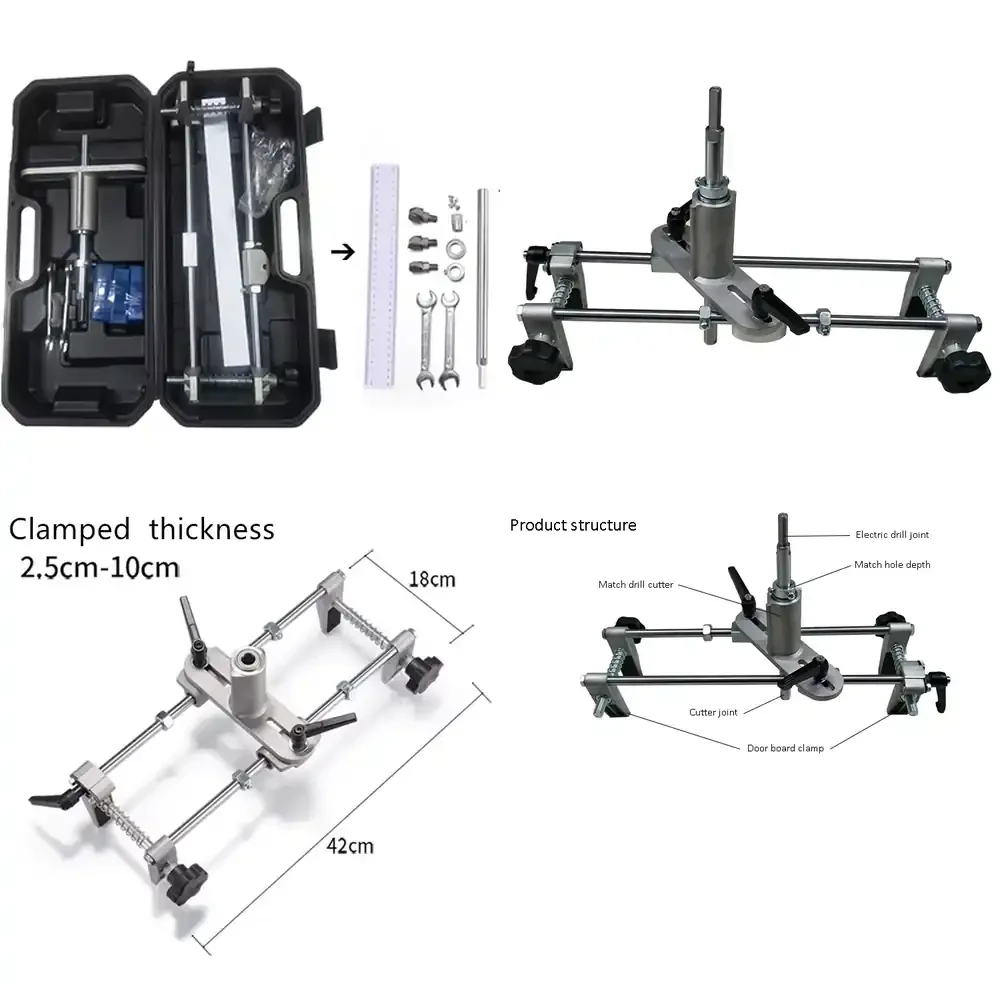 

Wooden Door Hole Mortising Machine Portable Wood Mortising Machine Hollow Chisel Mortising Machine