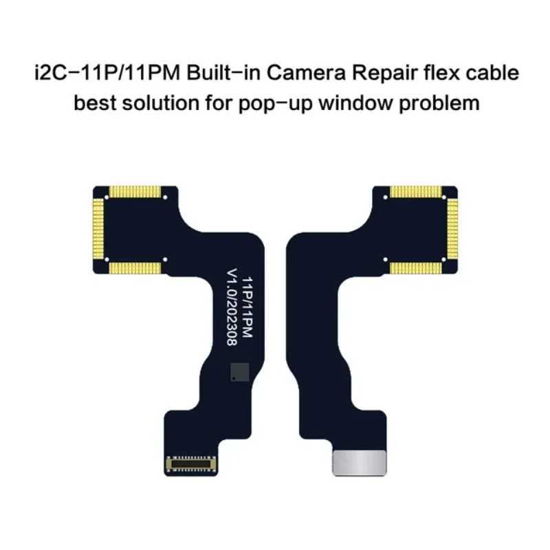 I2C Rear Camera Repair Flex Soldering Type For iPhone 11 12 13 14 Pro Max Back Camera Change Pop-up Window Repair Kit