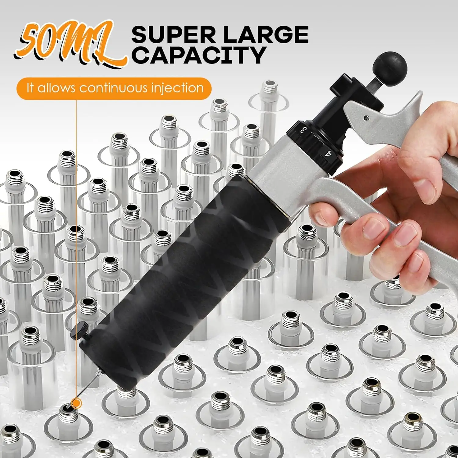 مسدس تعبئة الخرطوشة، حشو الخرطوشة، آلة تعبئة خرطوشة الحشو 50 مل (110 فولت) مبيعات المصنع مباشرة