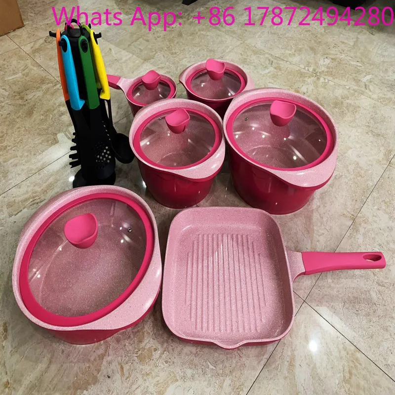 The Kitchen  Dissini 18PCS Non-stick Pots Set  Cookware Set