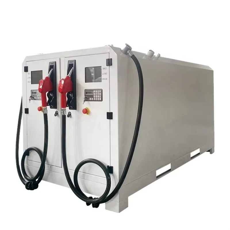 1000L 2000L 6000L ex-factory price Portable fuel distributor with fuel tank self-service