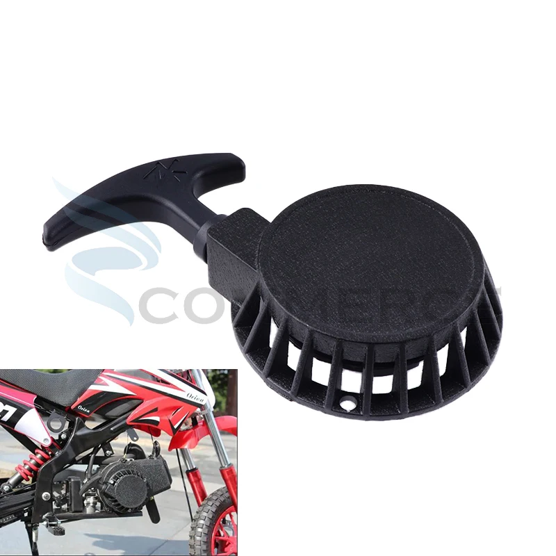 

Easy Pull starter For 47cc 49cc 2 Stoke Pocket Bike Mini Moto ATV Quad Dirt Pit Bike Aluminum Pull Starter Recoil Start