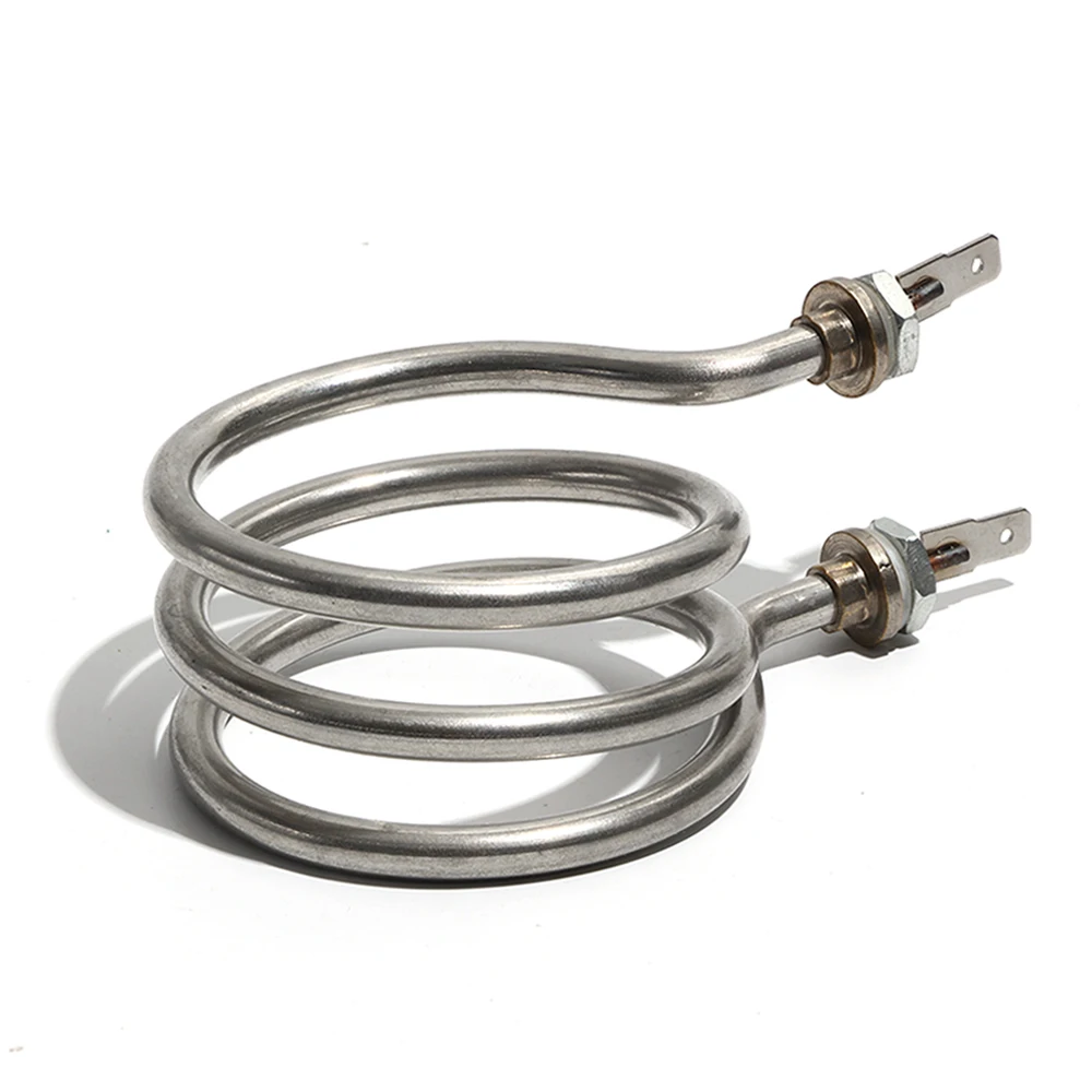 LUJINXUN-Elemento de aquecimento elétrico, distribuidor de água, tubo transversal de mola, 3 bobinas, 7mm, 220V, 800W