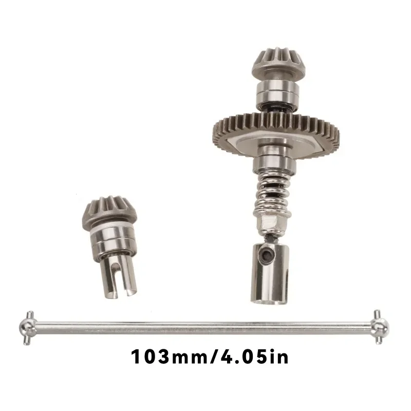 

ForWltoys 144001 144002 144010 124007 124017 Sliper Clutch Central Drive Shaft Adjustable Motor Mount Metal Steel Upgrade Parts