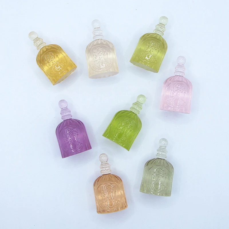 1/12 Miniture Things Dollhouse Miniature Items Miniature Bottle for Dollhouse Accessories Magic Medicine Bottle Glass with Cork