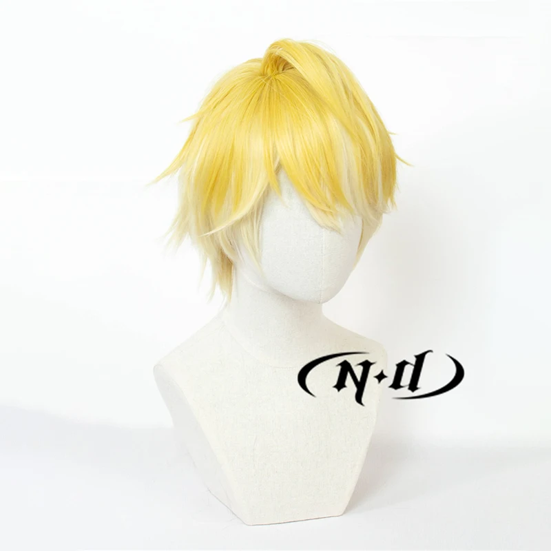ND Sonny Brisko Cosplay Wigs Hairpiece VTuber Cosplay Hair Wigs for Comic Con Coser Costume Theme Party Heat Resistant Synthetic