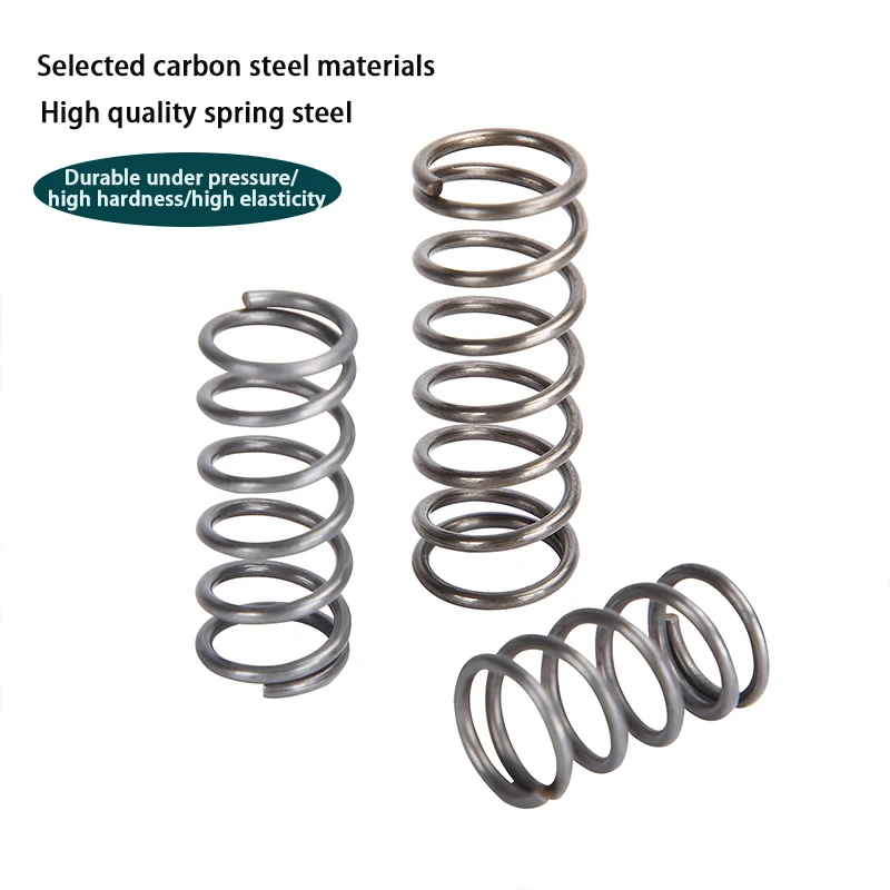 1Pcs Wire Diameter 3.0mm  Strong Spring Steel 65Mn Compression Spring OD:38mm-50mm Extension Length 20mm~100mm  Customizable