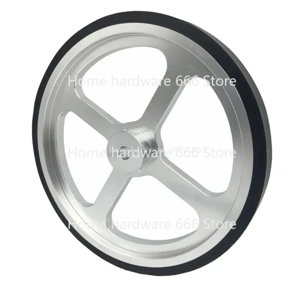 Aluminum Encoder Meter Wheel, Synchronous Wheel, Length Measuring Rubber Wheel, Perimeter 500mm Hole, 6mm, 8mm, 10mm, 12mm, 15mm