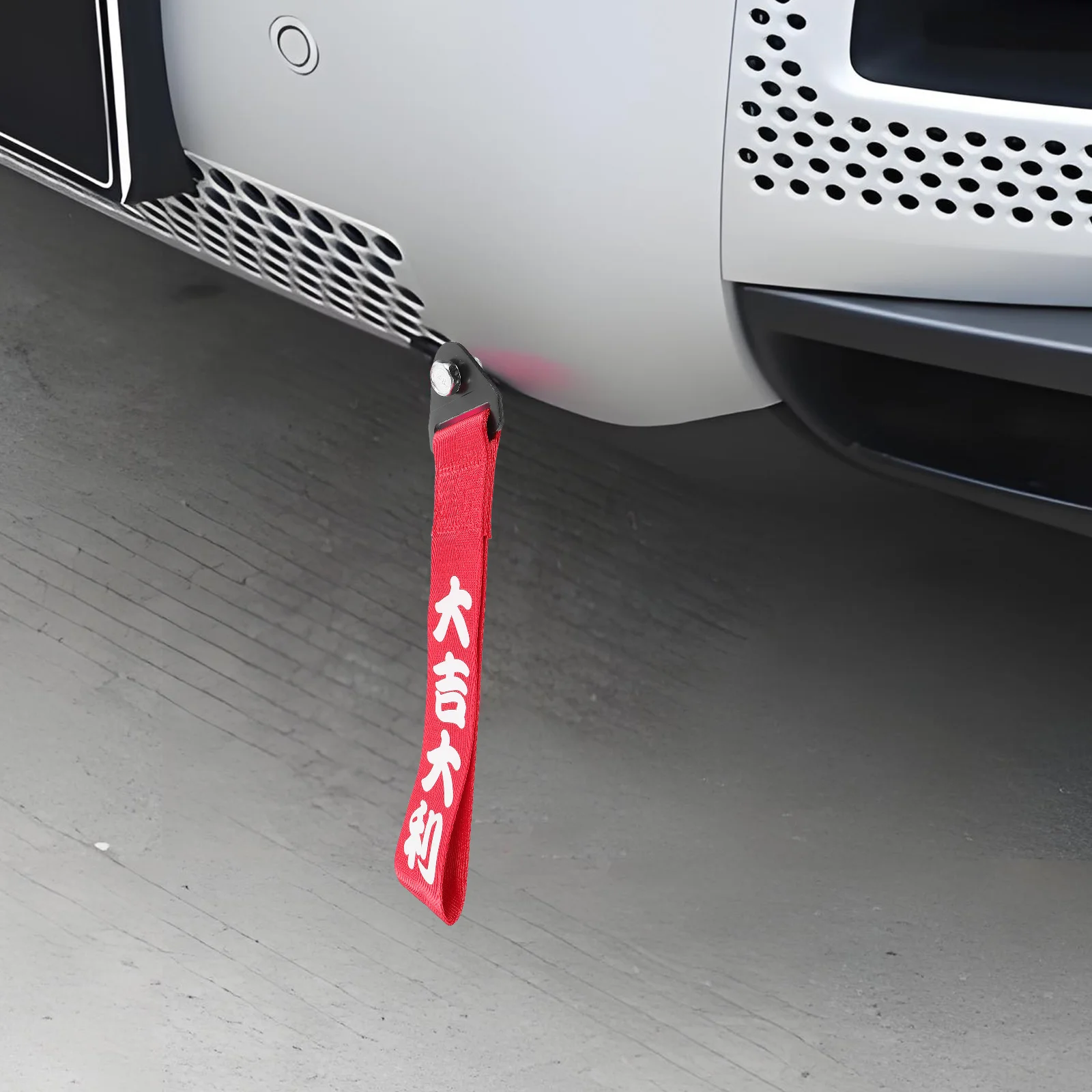 

Decorative Tow Hook Car Styling Compact Lightweight Traction Hook for Front Bumper Trailer Car Accessories Towing Ring