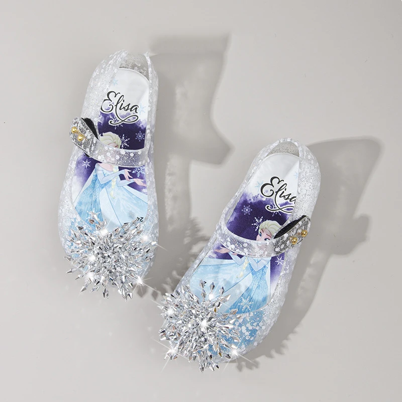 

Children's Shoes Summer Girls' Sandals Children's Jelly Shoes Student Shoes Baby Princess Shoes Soft Soles