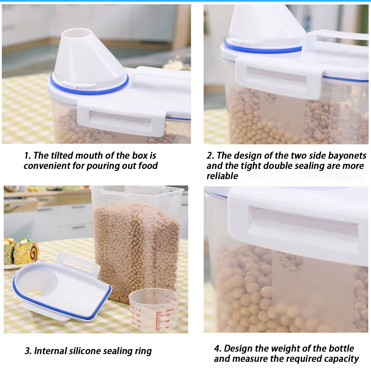 Thumbnail 3 - #87 Latest Pet Food Containers Offers