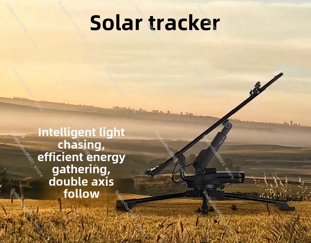 Solar Tracker, Dual-axis Follow, Intelligent Photosensitive, High-efficiency Energy Gathering App Control, Light Tracker