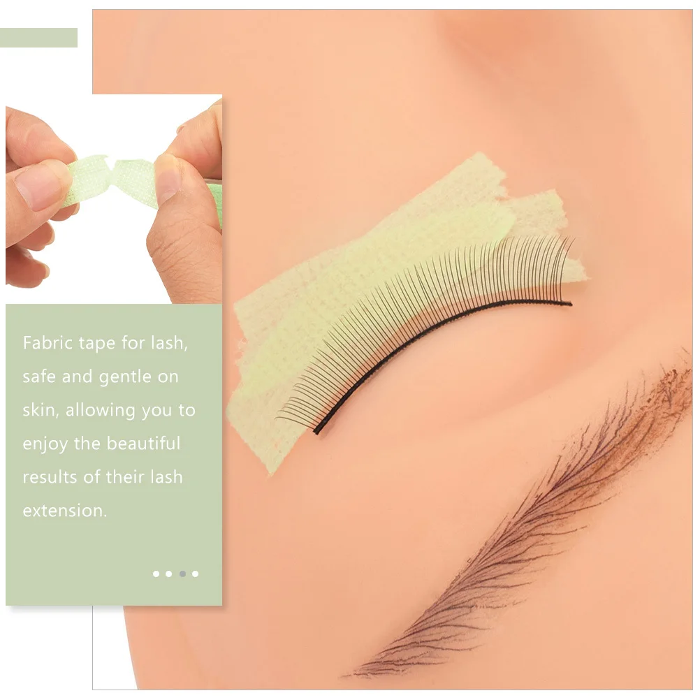 1 لفة لاش الشريط رمش تمديد الشريط تنفس النسيج مريحة لرموش التقنية رمش تمديد الإمدادات