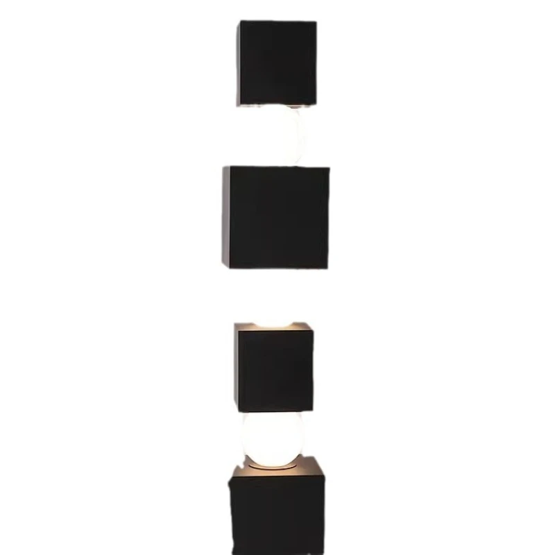 Simple endless column stacked floor lamp ornament decoration living room designer sculpture lamp