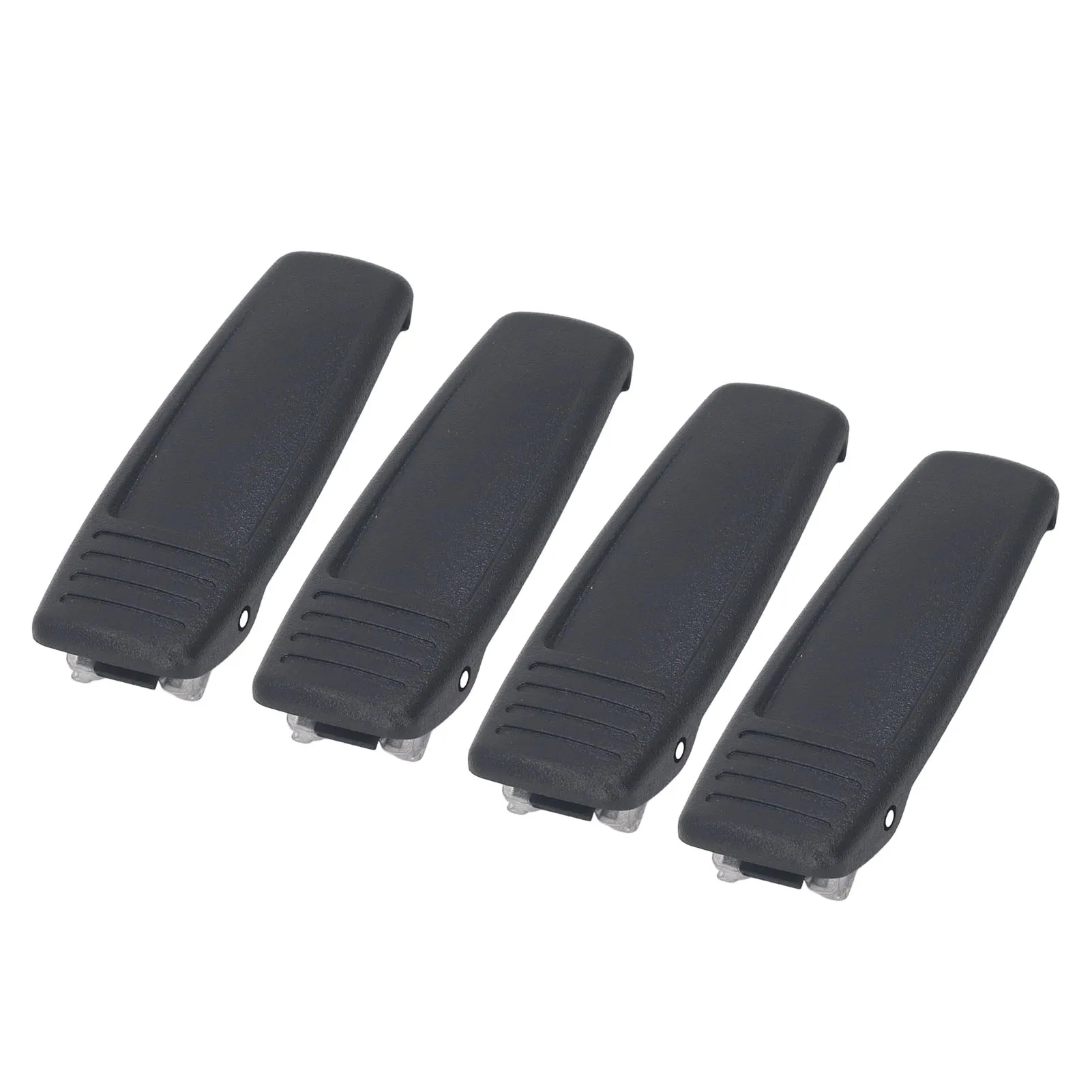 交換用ベルトクリップ ABS 双方向ラジオベルトクリップ ブラック 取り付け簡単 ポータブル アクセサリー用に幅広く互換性あり