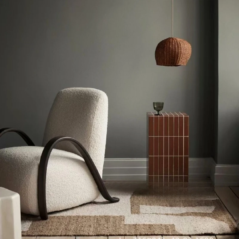 

Скандинавский односпальный диван из цельного дерева, простой современный диван для гостиной, балкона, диван из ясеня, кресло, повседневное